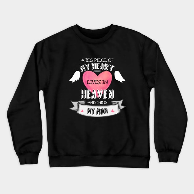 A BIG PIECE OF MY HEART (son or daughter) Crewneck Sweatshirt by Didier97